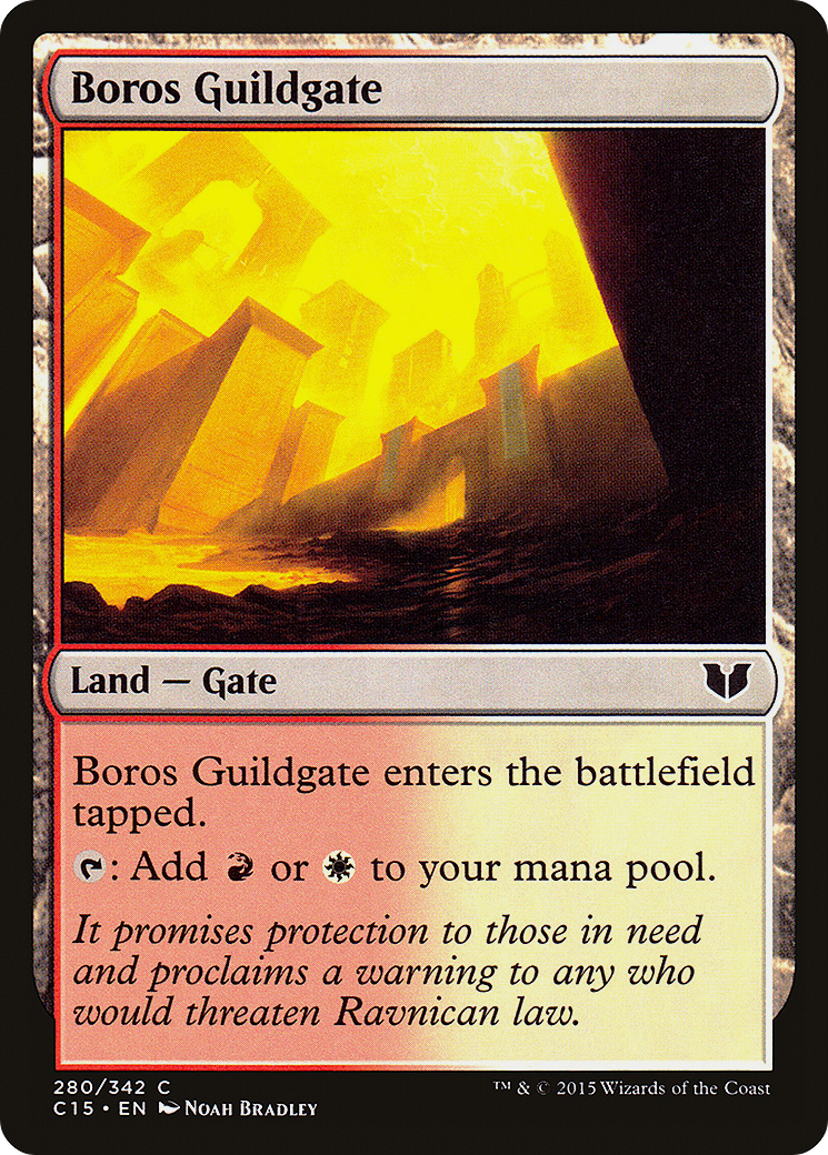 Boros Guildgate (C15-280) [Commander 2015] MTG Single Wizards of the Coast