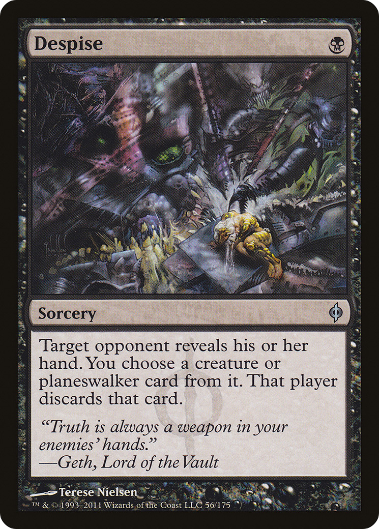 Despise (NPH-056) [New Phyrexia] Foil MTG Single Wizards of the Coast
