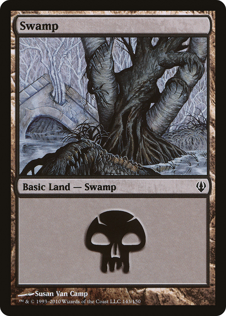Swamp (ARC-143) [Misc] Archenemy MTG Single Wizards of the Coast