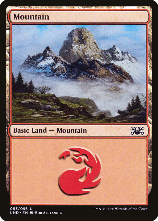 Mountain (UND-093) [Unsanctioned] MTG Single Wizards of the Coast