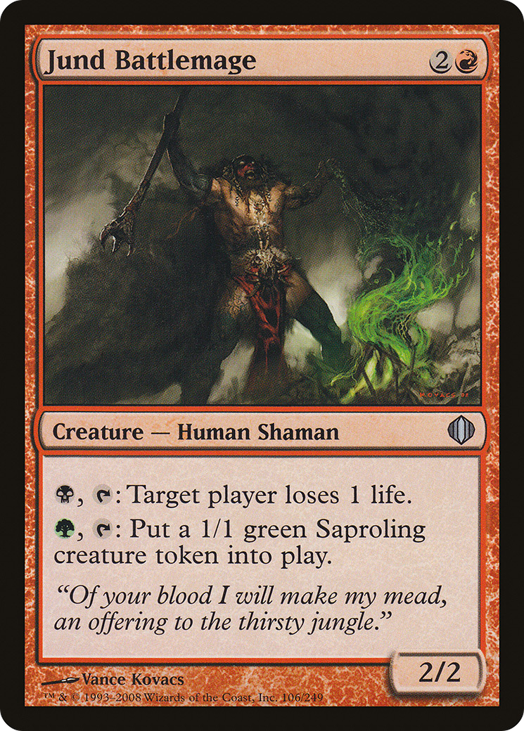 Jund Battlemage (ALA-106) [Shards of Alara] MTG Single Wizards of the Coast
