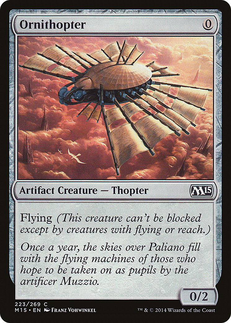Ornithopter (M15-223) [Magic 2015] MTG Single Wizards of the Coast