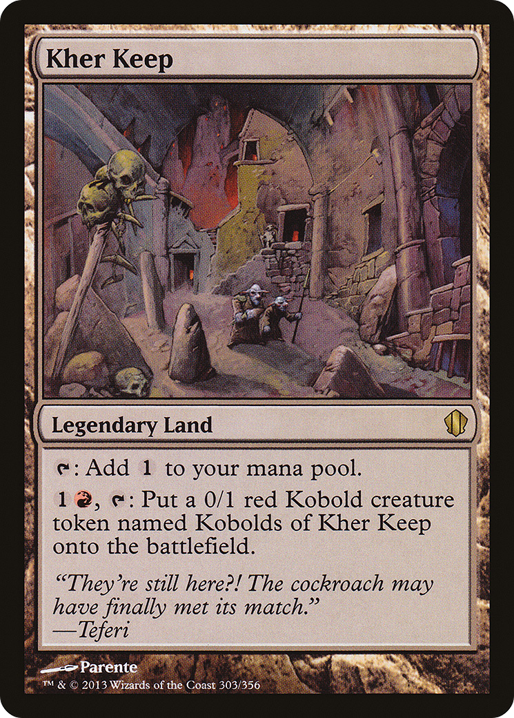 Kher Keep (C13-303) [Commander 2013] MTG Single Wizards of the Coast