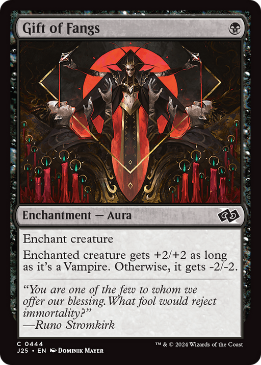 Gift of Fangs (J25-444) [Foundations Jumpstart] MTG Single Wizards of the Coast