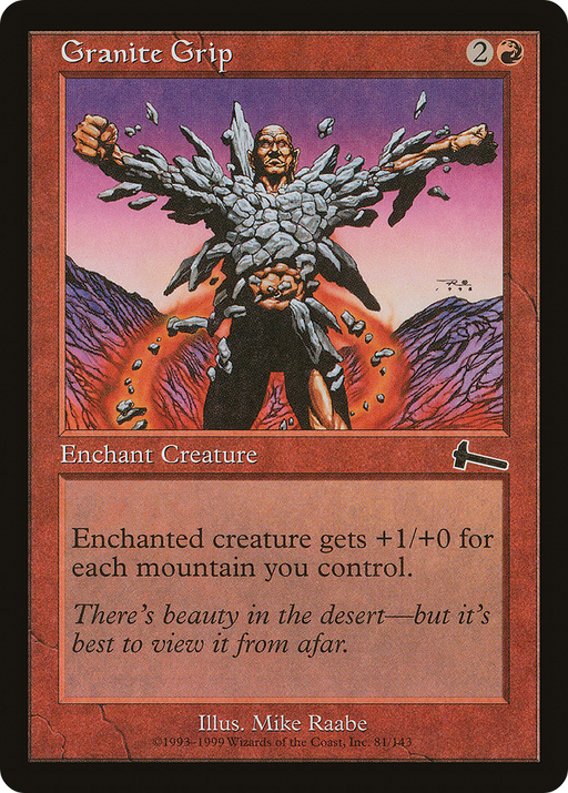 Granite Grip (ULG-081) [Urza's Legacy] Foil MTG Single Wizards of the Coast