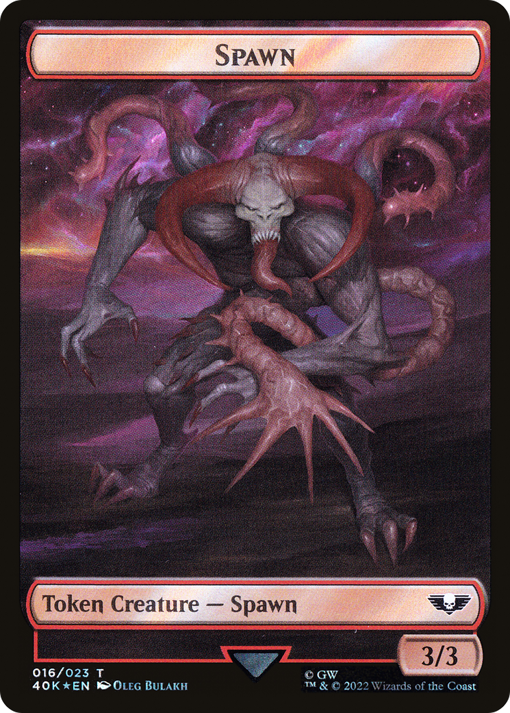 Spawn (T40K-16★) [Tokens] Warhammer 40,000 Tokens Foil MTG Single Wizards of the Coast