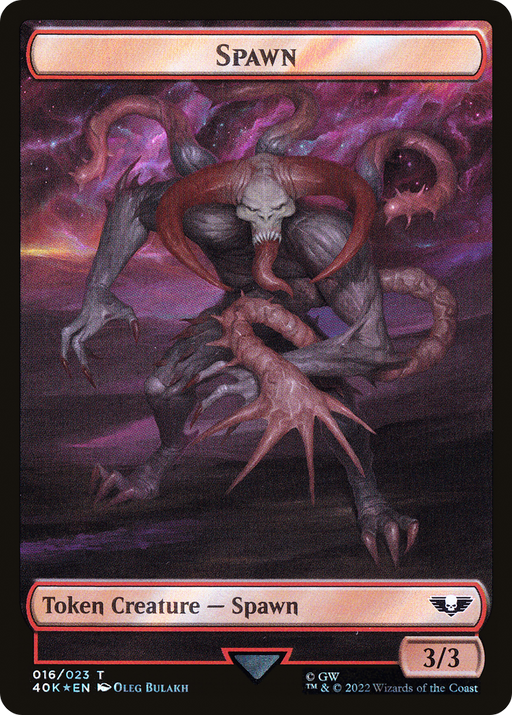 Spawn (T40K-16★) [Tokens] Warhammer 40,000 Tokens Foil MTG Single Wizards of the Coast