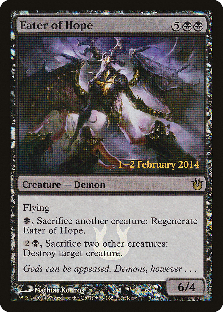 Eater of Hope (PRE-66★) [Born of the Gods Promos] Foil MTG Single Wizards of the Coast
