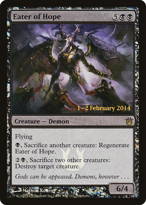 Eater of Hope (PRE-66★) [Born of the Gods Promos] Foil MTG Single Wizards of the Coast