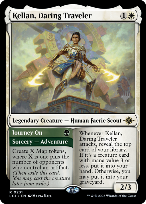 Kellan, Daring Traveler (PPLCI-231) [The Lost Caverns of Ixalan Promos] MTG Single Wizards of the Coast
