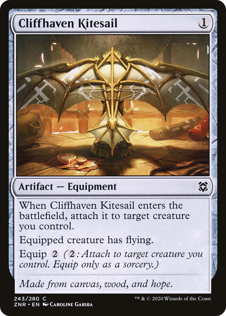 Cliffhaven Kitesail (ZNR-243) [Zendikar Rising] MTG Single Wizards of the Coast