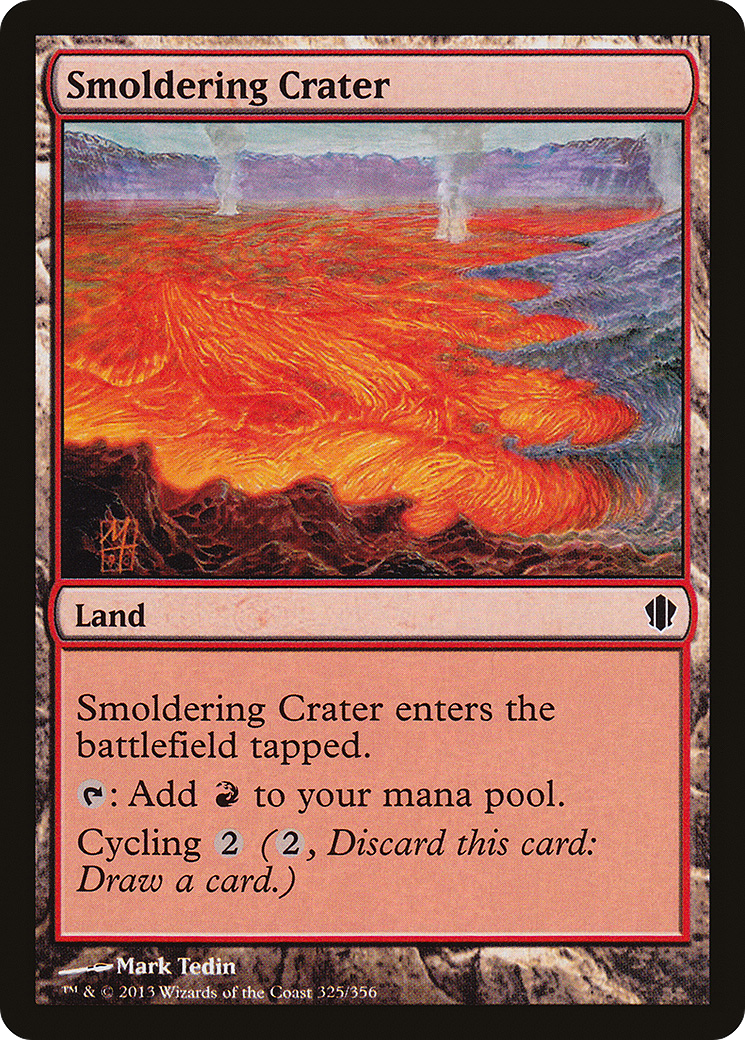 Smoldering Crater (C13-325) [Commander 2013] MTG Single Wizards of the Coast