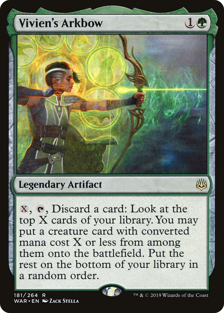 Vivien's Arkbow (WAR-181) [War of the Spark] MTG Single Wizards of the Coast