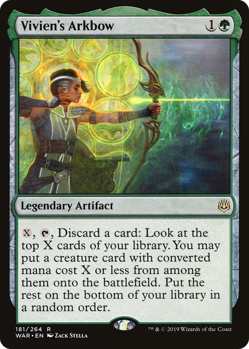Vivien's Arkbow (WAR-181) [War of the Spark] MTG Single Wizards of the Coast