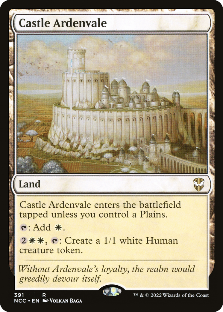 Castle Ardenvale (NCC-391) [New Capenna Commander] MTG Single Wizards of the Coast