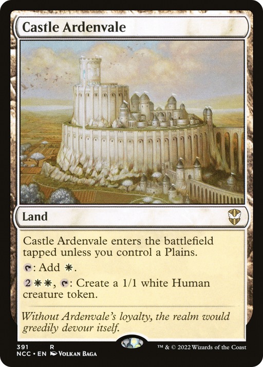 Castle Ardenvale (NCC-391) [New Capenna Commander] MTG Single Wizards of the Coast
