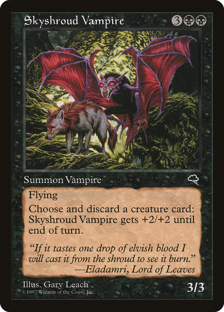 Skyshroud Vampire (TMP-157) [Tempest] MTG Single Wizards of the Coast