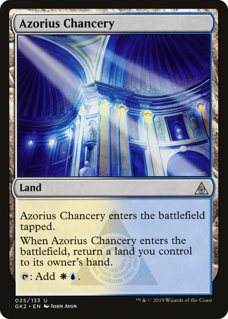 Azorius Chancery (GK2-025) [Misc] RNA Guild Kit MTG Single Wizards of the Coast