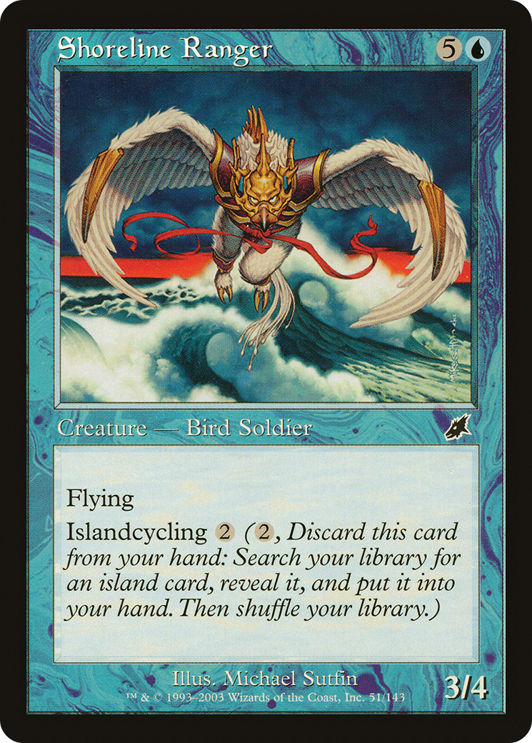 Shoreline Ranger (SCG-051) [Scourge] Foil MTG Single Wizards of the Coast