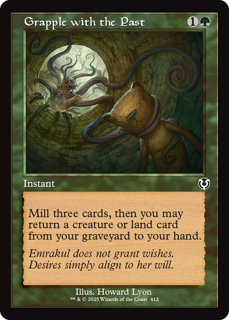 Grapple with the Past (INR-412) [Innistrad Remastered] MTG Single Wizards of the Coast