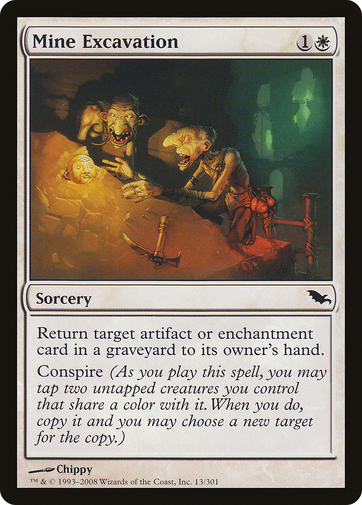 Mine Excavation (SHM-013) [Shadowmoor] Foil MTG Single Wizards of the Coast