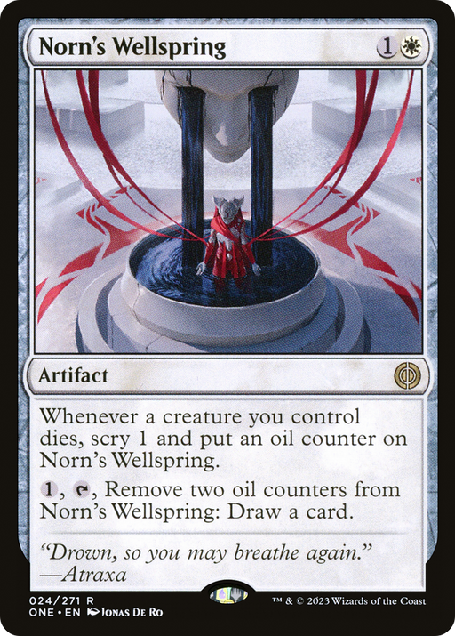 Norn's Wellspring (ONE-024) [Phyrexia: All Will Be One] MTG Single Wizards of the Coast
