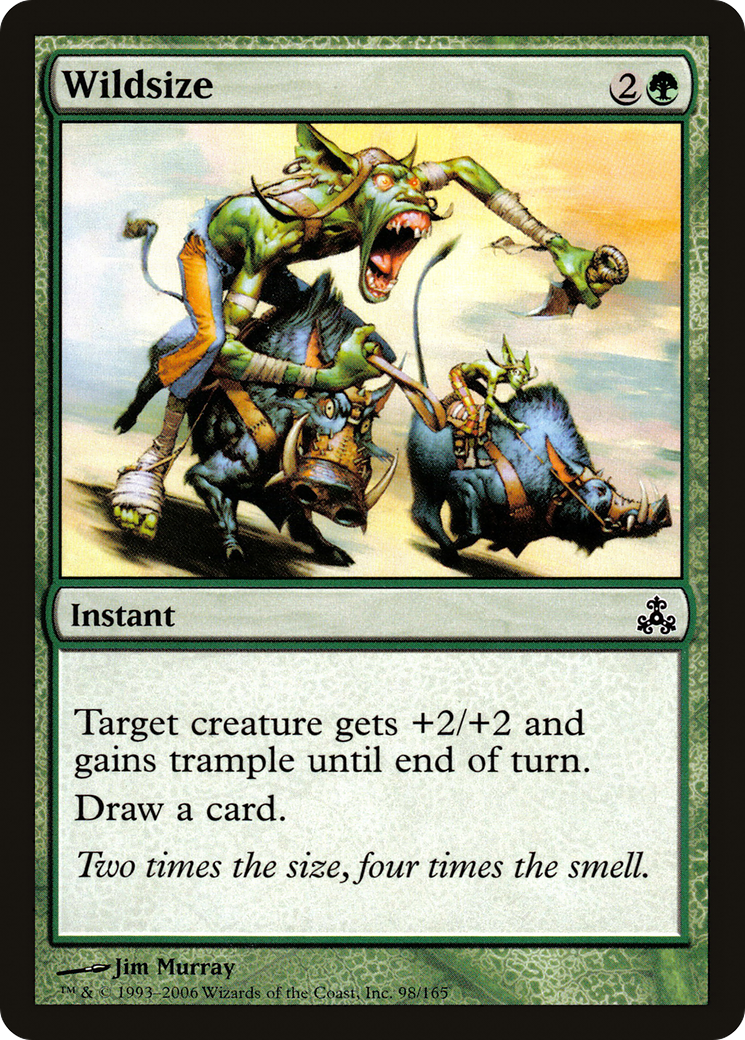 Wildsize (GPT-098) [Guildpact] MTG Single Wizards of the Coast
