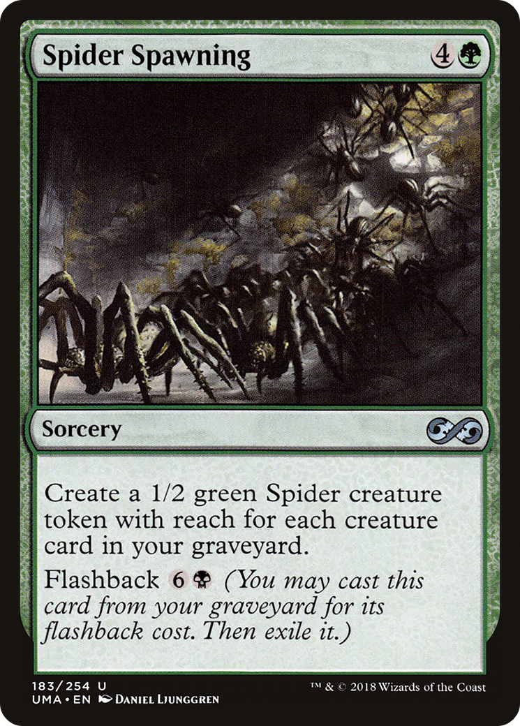 Spider Spawning (UMA-183) [Ultimate Masters] Foil MTG Single Wizards of the Coast