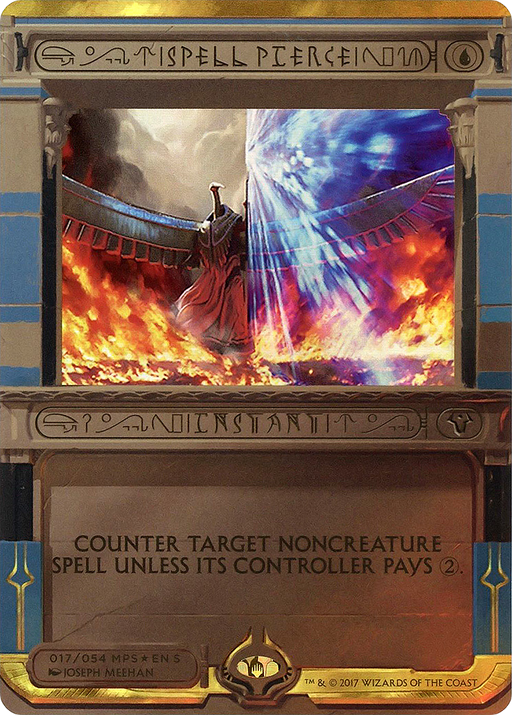 Spell Pierce (MPS2-017) [Amonkhet Invocations] (Borderless) Foil MTG Single Wizards of the Coast