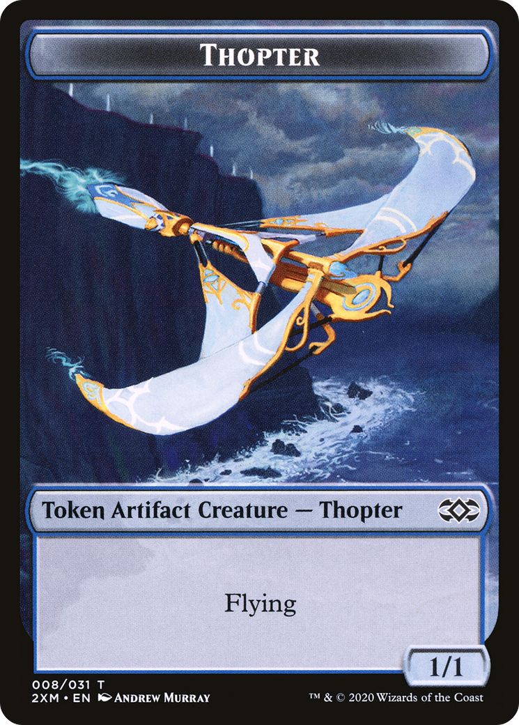 Thopter (T2XM-008) [Tokens] Double Masters Tokens Foil MTG Single Wizards of the Coast