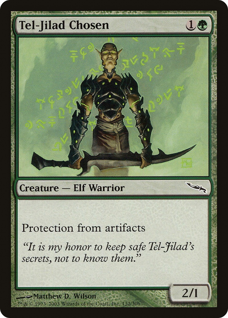 Tel-Jilad Chosen (MRD-132) [Mirrodin] MTG Single Wizards of the Coast