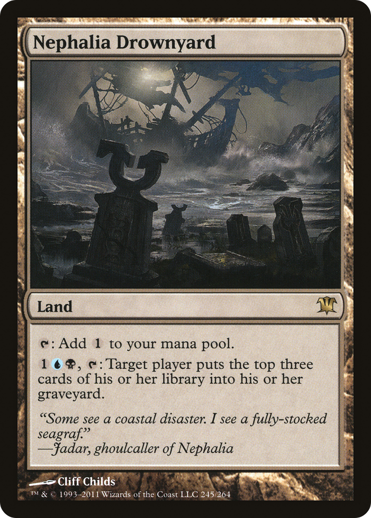 Nephalia Drownyard (ISD-245) [Innistrad] Foil MTG Single Wizards of the Coast