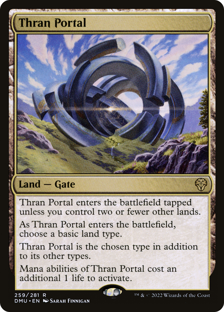 Thran Portal (DMU-259) [Dominaria United] MTG Single Wizards of the Coast