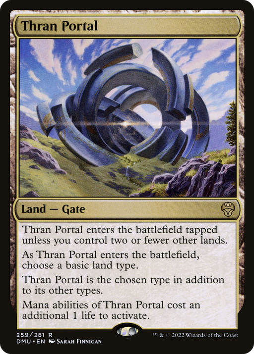 Thran Portal (DMU-259) [Dominaria United] MTG Single Wizards of the Coast