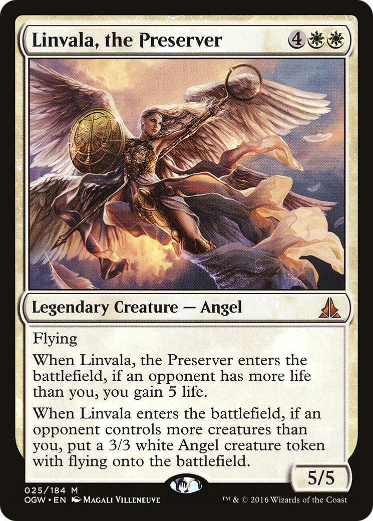 Linvala, the Preserver (OGW-025) [Oath of the Gatewatch] Foil MTG Single Wizards of the Coast