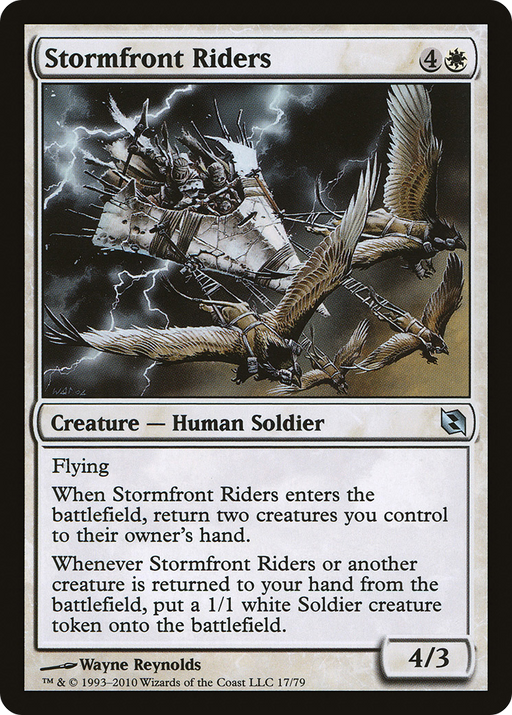 Stormfront Riders (DDF-017) [Misc] Duel Decks: Elspeth vs. Tezzeret MTG Single Wizards of the Coast