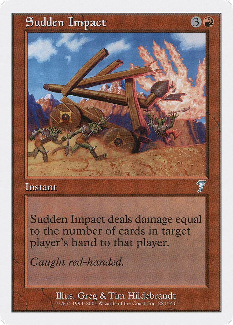 Sudden Impact (7ED-223) [7th Edition] MTG Single Wizards of the Coast