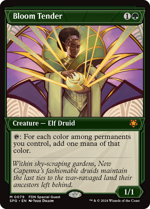 Bloom Tender (SPG-079) [Special Guests] (Showcase) Foil MTG Single Wizards of the Coast
