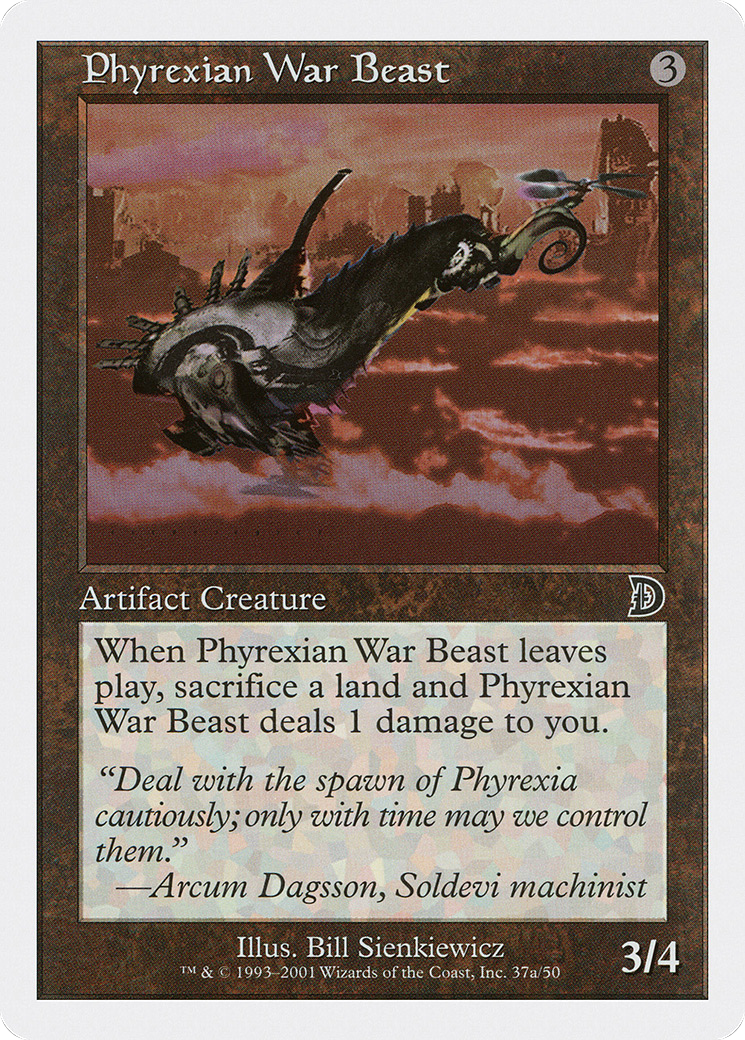 Phyrexian War Beast (DKM-37A) [Misc] Deckmasters MTG Single Wizards of the Coast