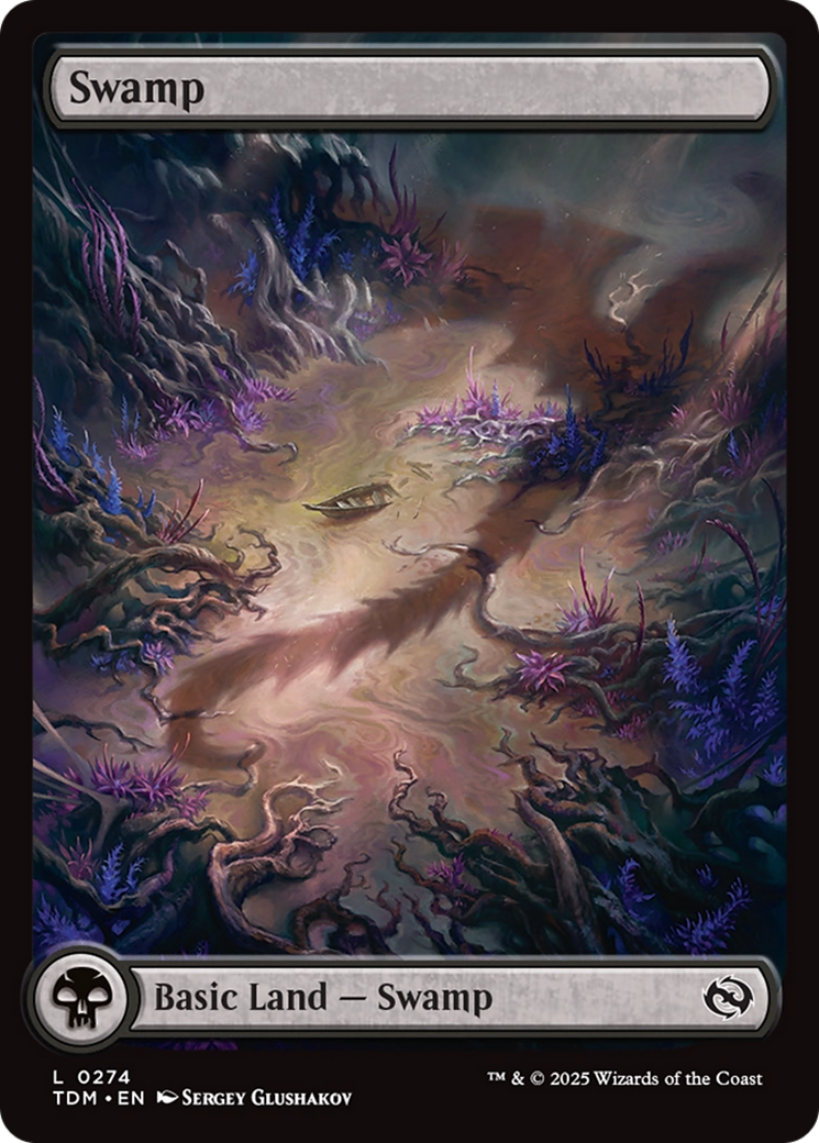 Swamp (0274) (TDM-274) [Tarkir: Dragonstorm] MTG Single Wizards of the Coast