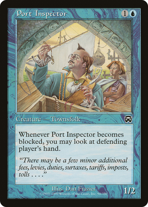 Port Inspector (MMQ-090) [Mercadian Masques] MTG Single Wizards of the Coast
