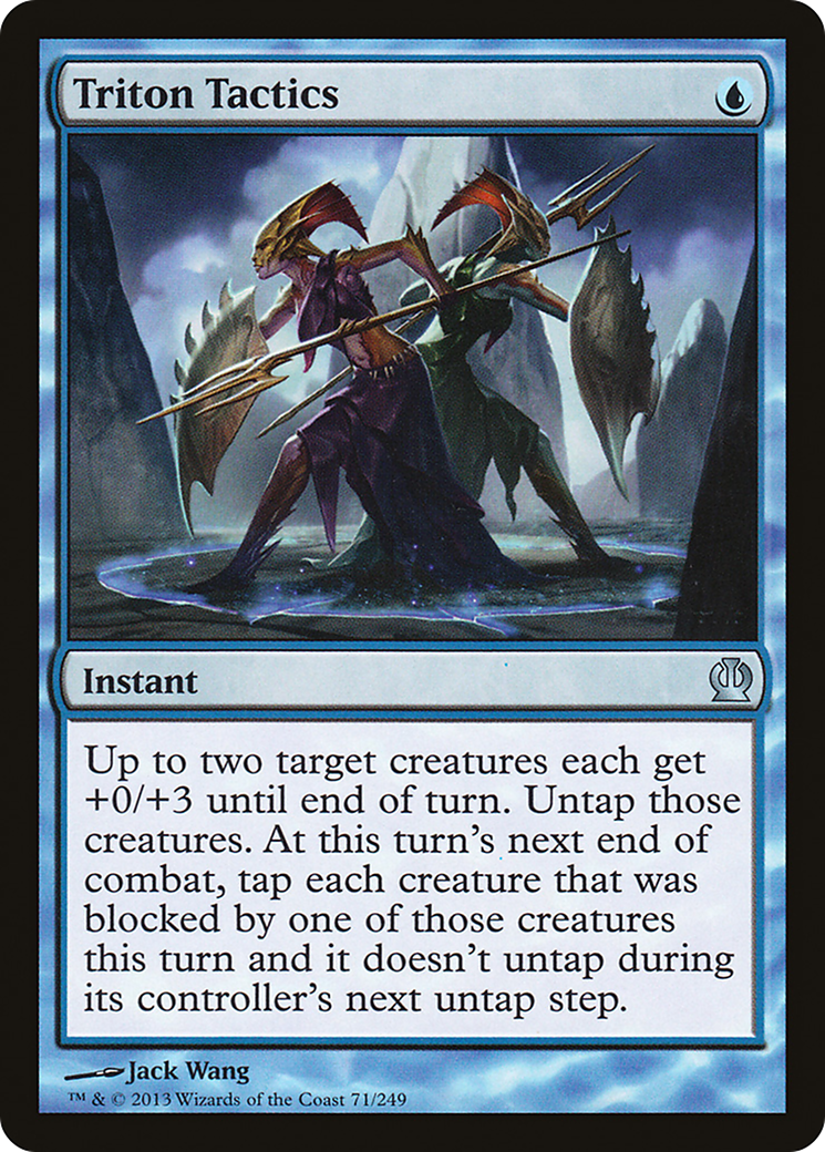 Triton Tactics (THS-071) [Theros] Foil MTG Single Wizards of the Coast