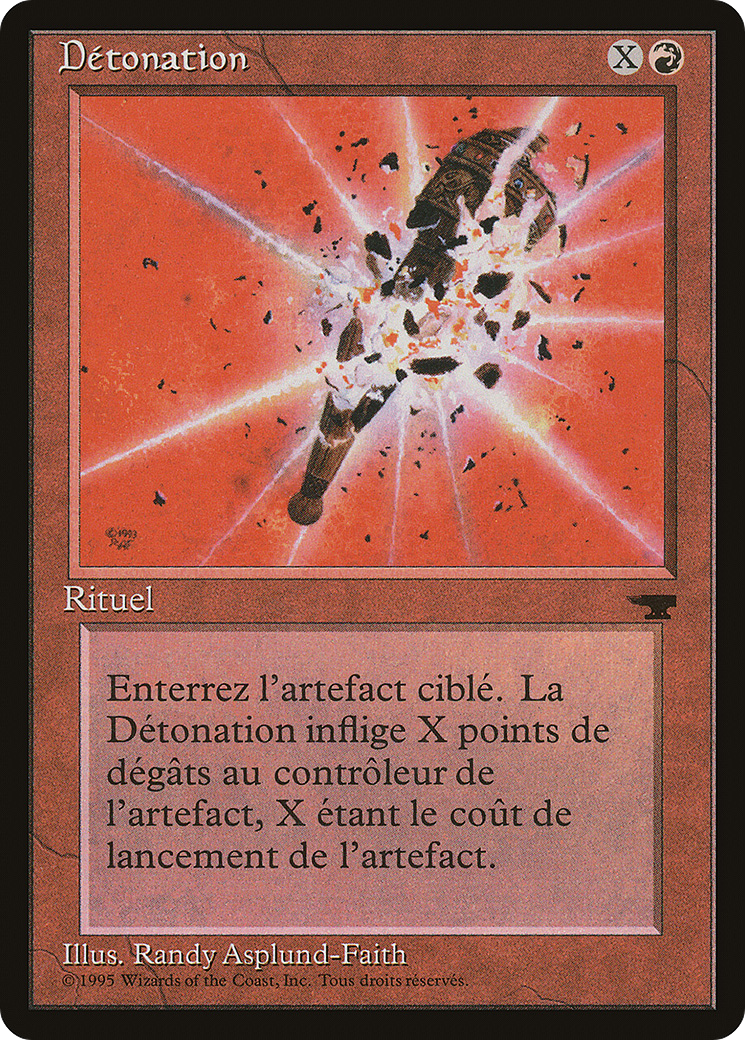 Detonate (REN-083) [Renaissance] MTG Single Wizards of the Coast