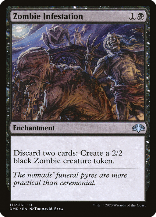Zombie Infestation (DMR-111) [Dominaria Remastered] MTG Single Wizards of the Coast