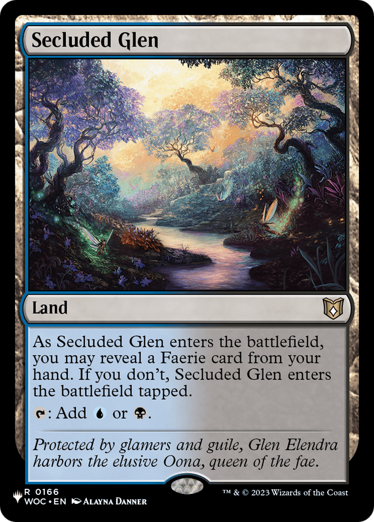 Secluded Glen (WOC) (LIST-166) [Mystery Booster] The List Reprints MTG Single Wizards of the Coast