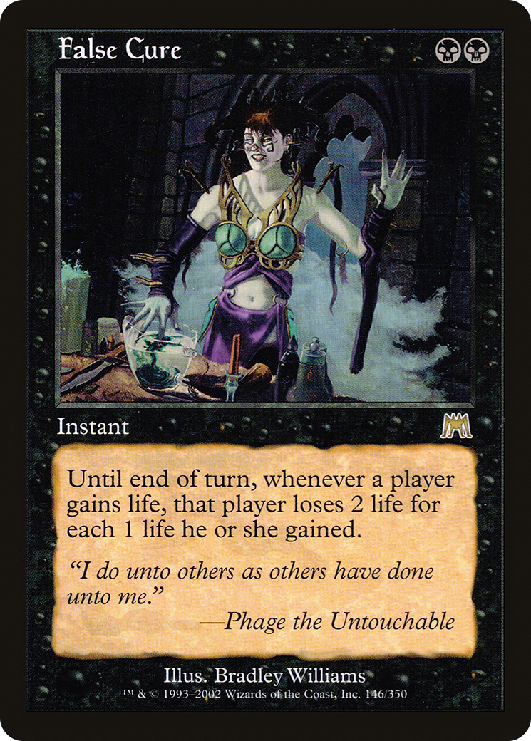False Cure (ONS-146) [Onslaught] Foil MTG Single Wizards of the Coast