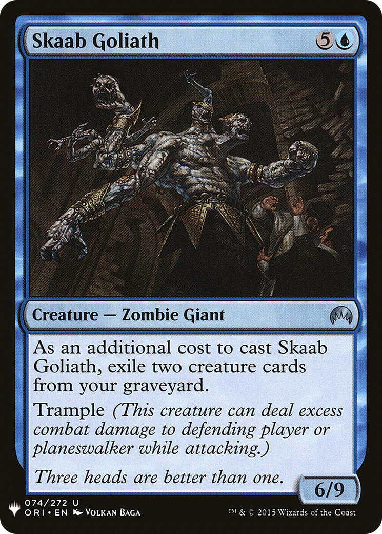 Skaab Goliath (LIST-ORI-74) [Mystery Booster] The List MTG Single Wizards of the Coast