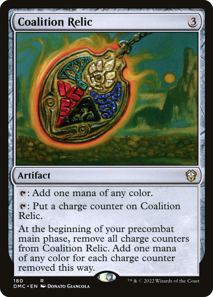 Coalition Relic (DMC-180) [Dominaria United Commander] MTG Single Wizards of the Coast