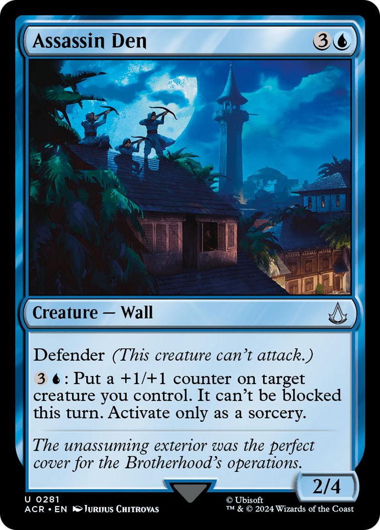 Assassin Den (ACR-281) [Assassin's Creed] MTG Single Wizards of the Coast
