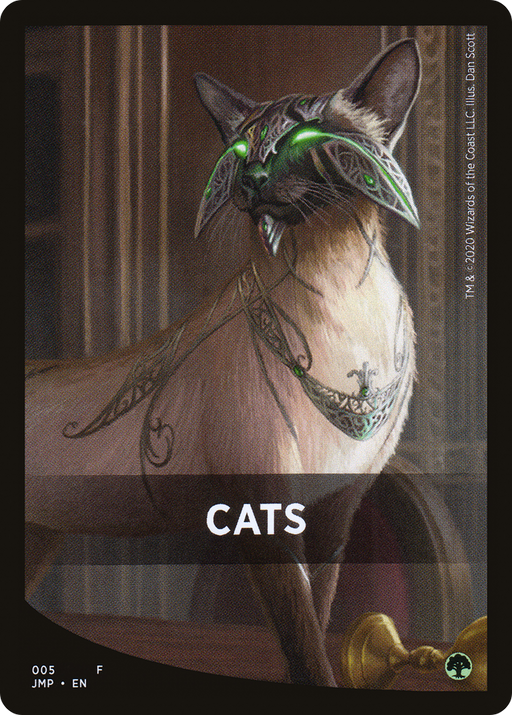 Cats Theme Card (JMP-005) [Tokens] Jumpstart Front Cards MTG Single Wizards of the Coast